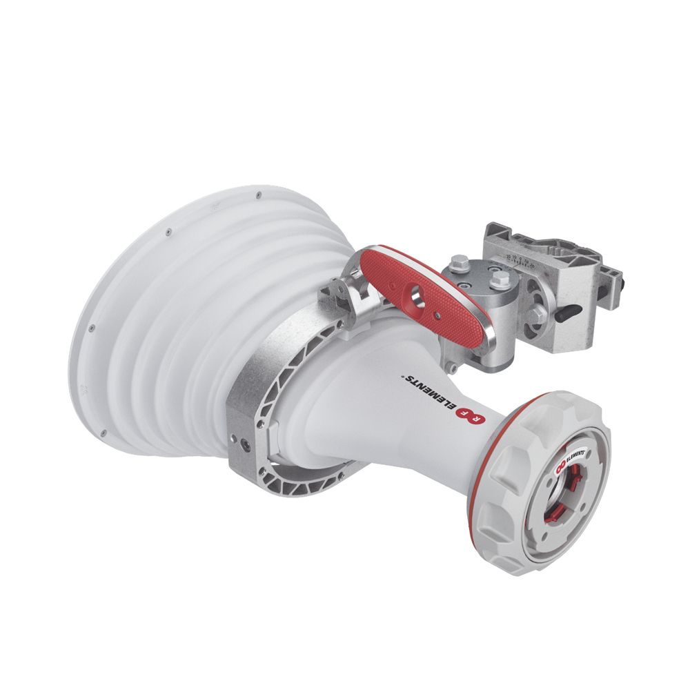 Antena asimétrica de 30 (30H 20V) 20.5 dBi tipo cuerno 5180-6000 MH