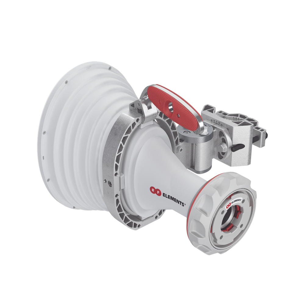 Antena asimétrica de 30 (30H 20V) 20.5 dBi tipo cuerno 5180-6000 MH