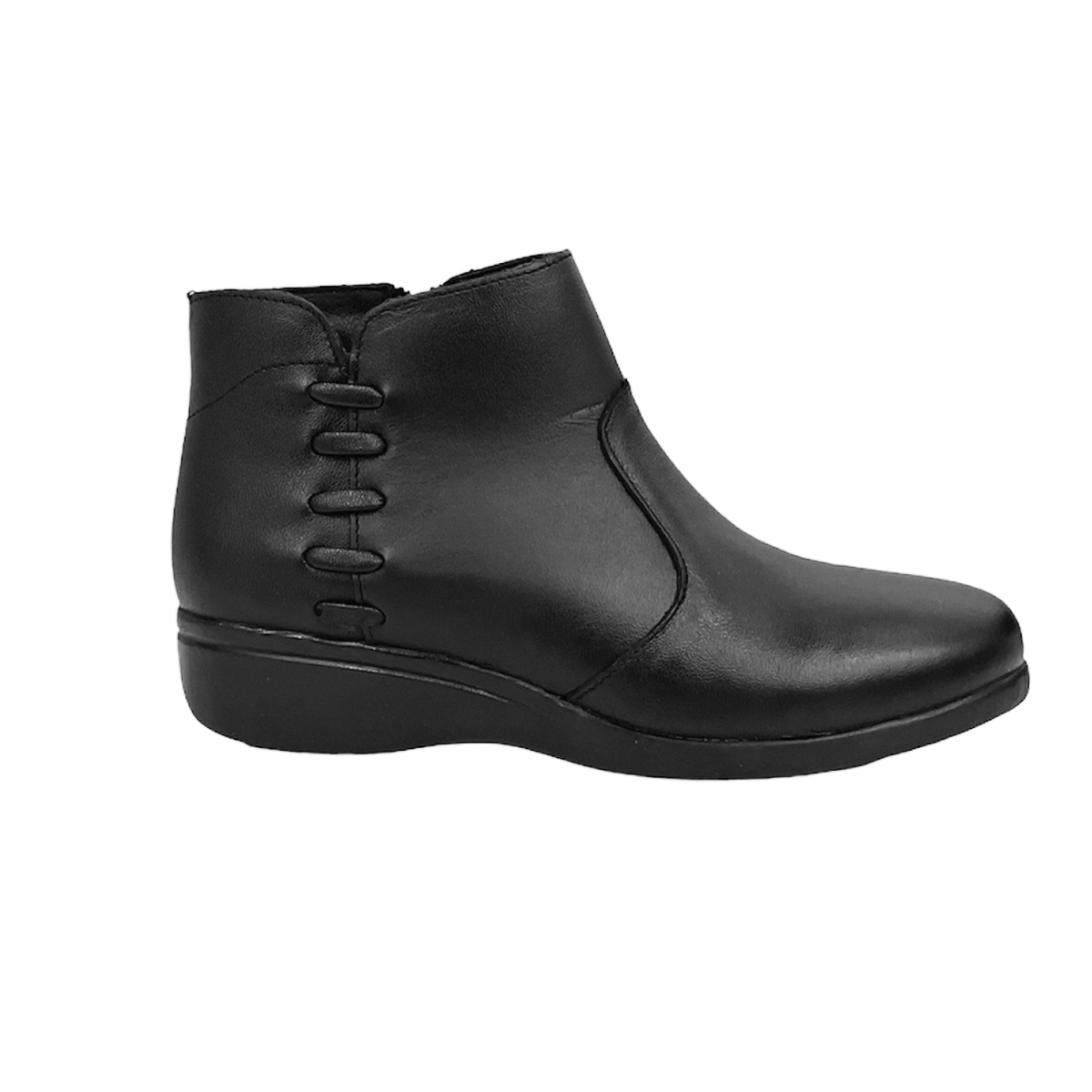 Botines Negros Con Plataforma Mujer Florenza Piel C modos Country