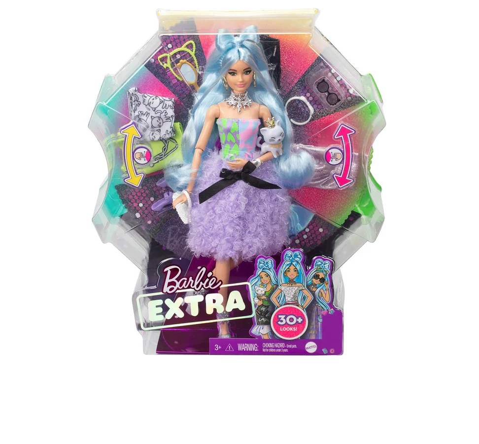 Muñeca Barbie Fashionista Extra Deluxe 30 accesorios