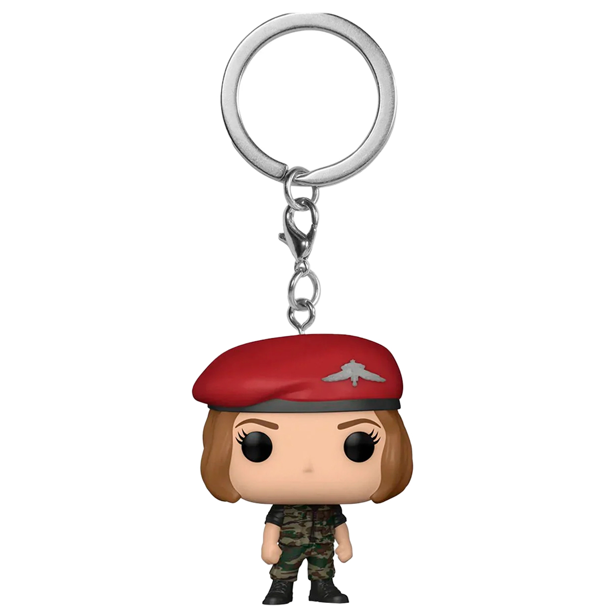Funko Pop Llavero Robin Militar Stranger Things Serie Netflix Figura Original