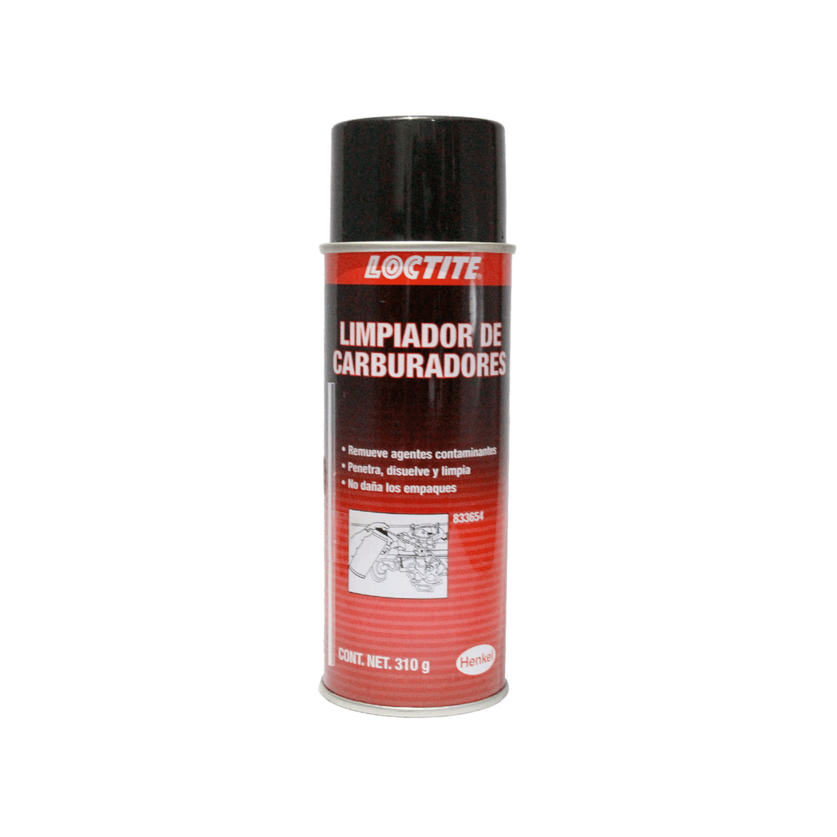 Limpiador De Carburadores 310G, LOC-833654 LOCTITE