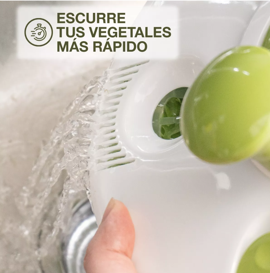 Centrifugador De Lechuga Escurridor Verdura Y Fruta