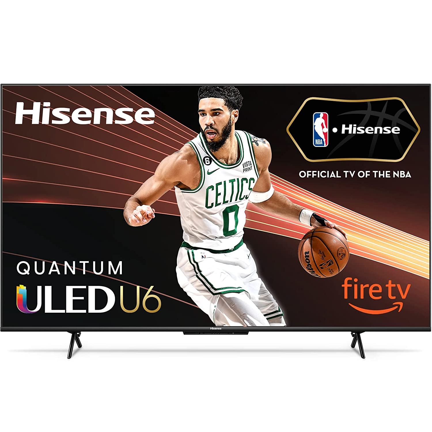 Smart TV 58 Hisense 4K UHD U6 Series Fire TV HDR Apps 58U6HF