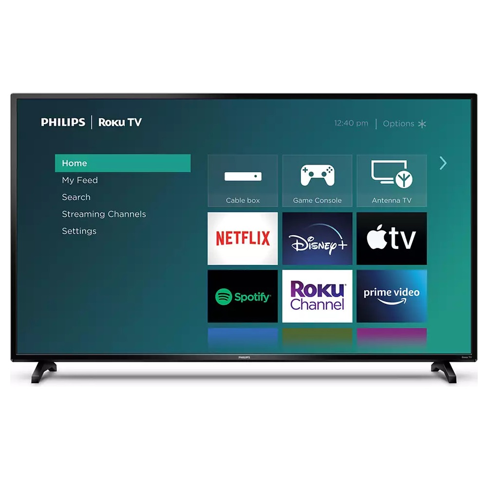 Smart Tv Philips 50 Roku OS 4K UHD HDR LED Apps 50PFL4756/F