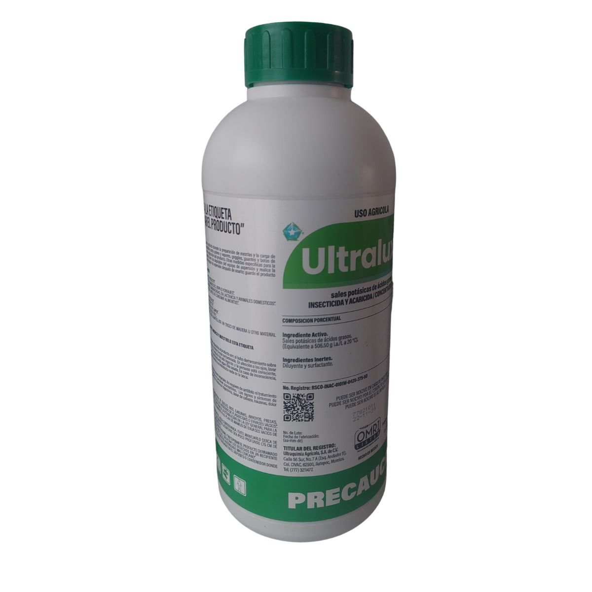 Ultralux. Jabón potásico concentrado. Bote 1 litro