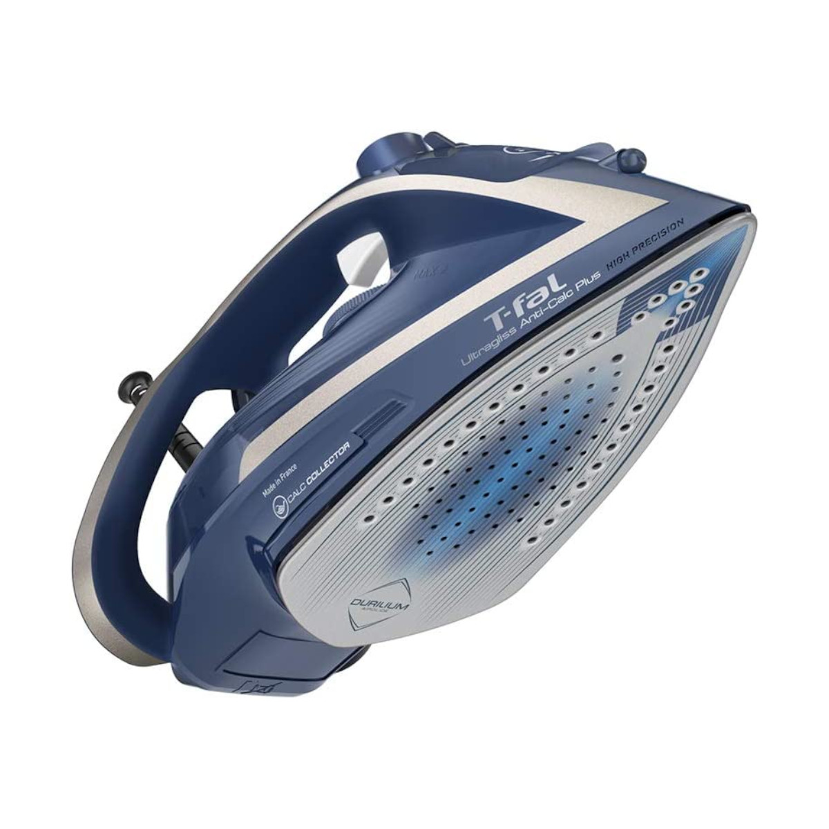 Plancha Vapor T-Fal FV6843 Suela Durilium Anti-Cal Ultragliss Airglide 1800W