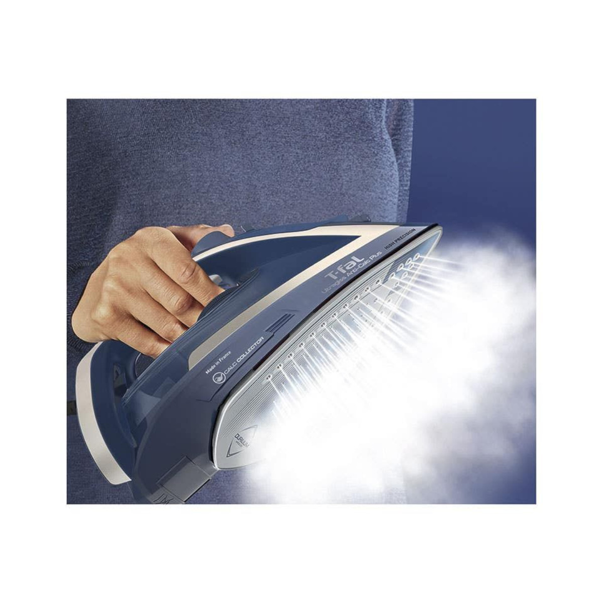 Plancha Vapor T-Fal FV6843 Suela Durilium Anti-Cal Ultragliss Airglide 1800W