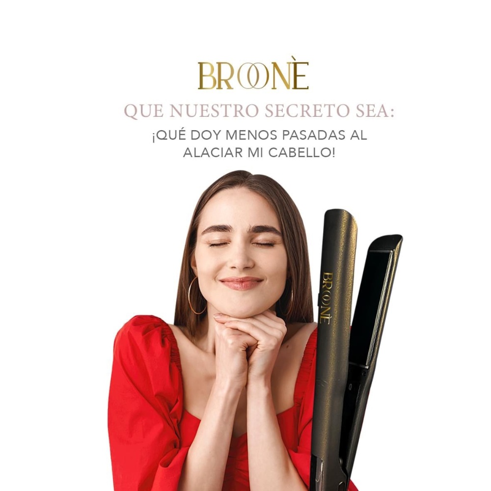 Plancha para cabello Profesional Broone