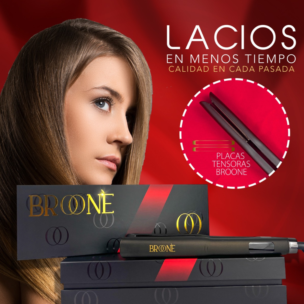 Plancha para cabello Profesional Broone