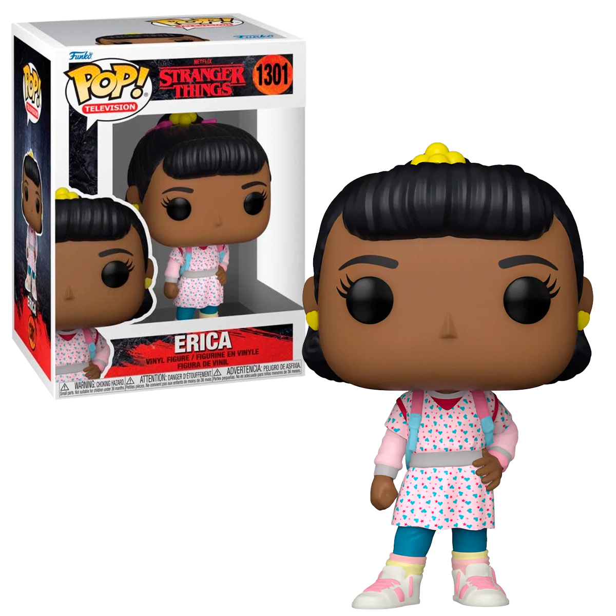 Funko Pop Erica Sinclair #1301 Stranger Things Serie Figura Original