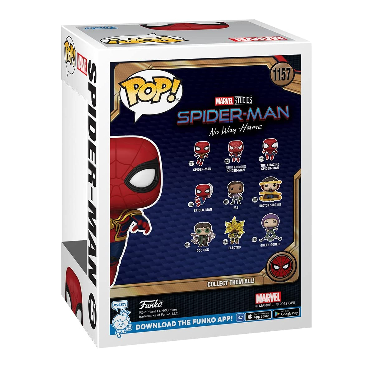 Funko Pop Marvel: Spiderman No Way Home - Spiderman Tom Holland Saltando #1157