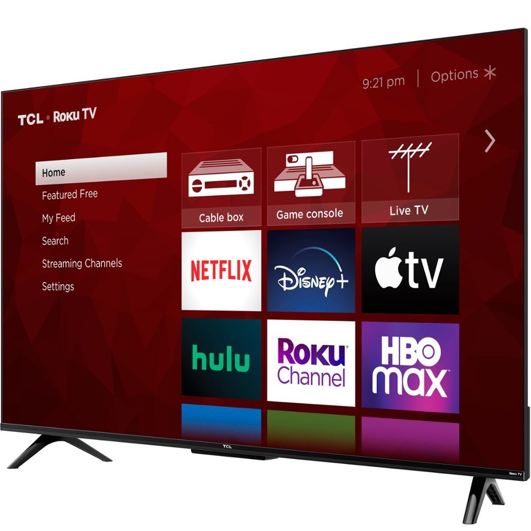 Smart TV TCL 43 4-Series Roku OS 4K UHD HDR USB 43S455