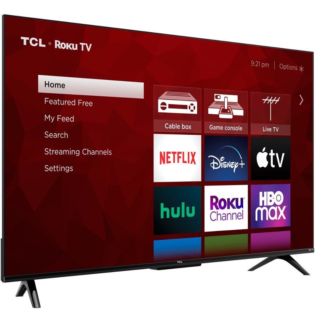 Smart TV TCL 43 4-Series Roku OS 4K UHD HDR USB 43S455