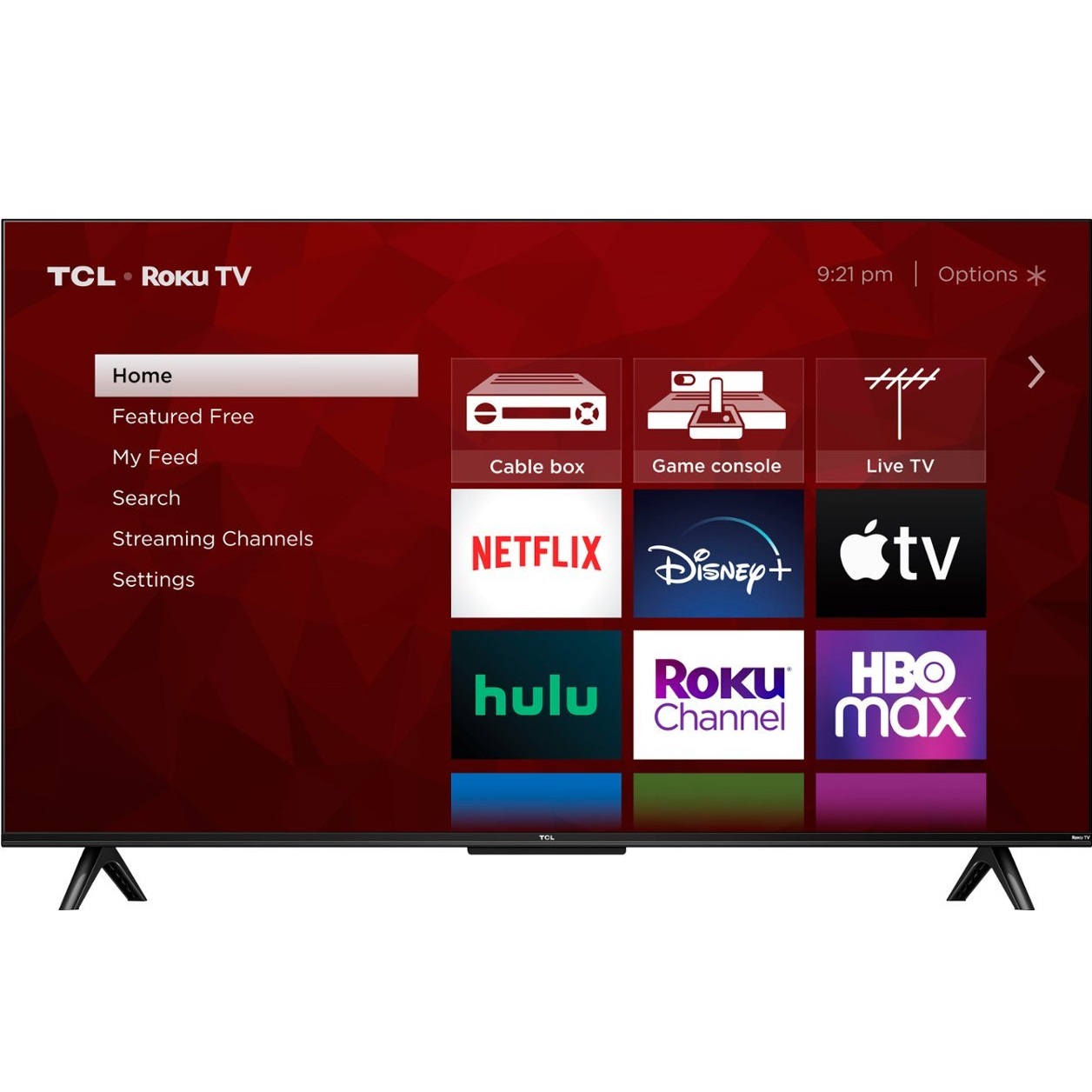 Smart TV TCL 43 4-Series Roku OS 4K UHD HDR USB 43S455