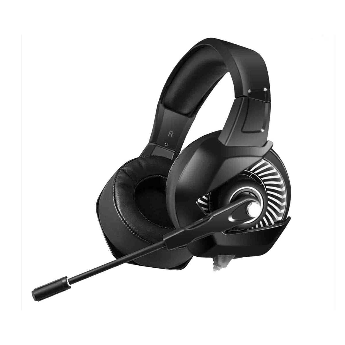 ONIKUMA Headset Microfono Audifono Profesional K6 (Negro Luz RGB)
