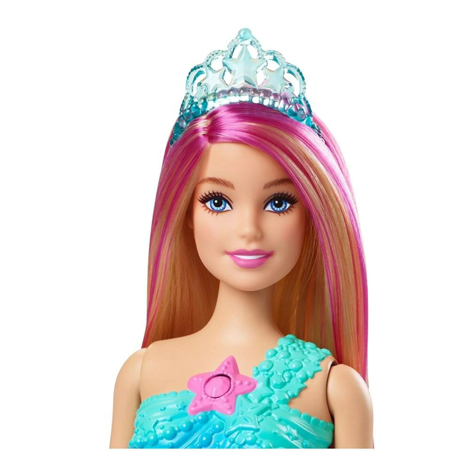 Muñeca Barbie Dreamtopia Sirena Luces Brillantes