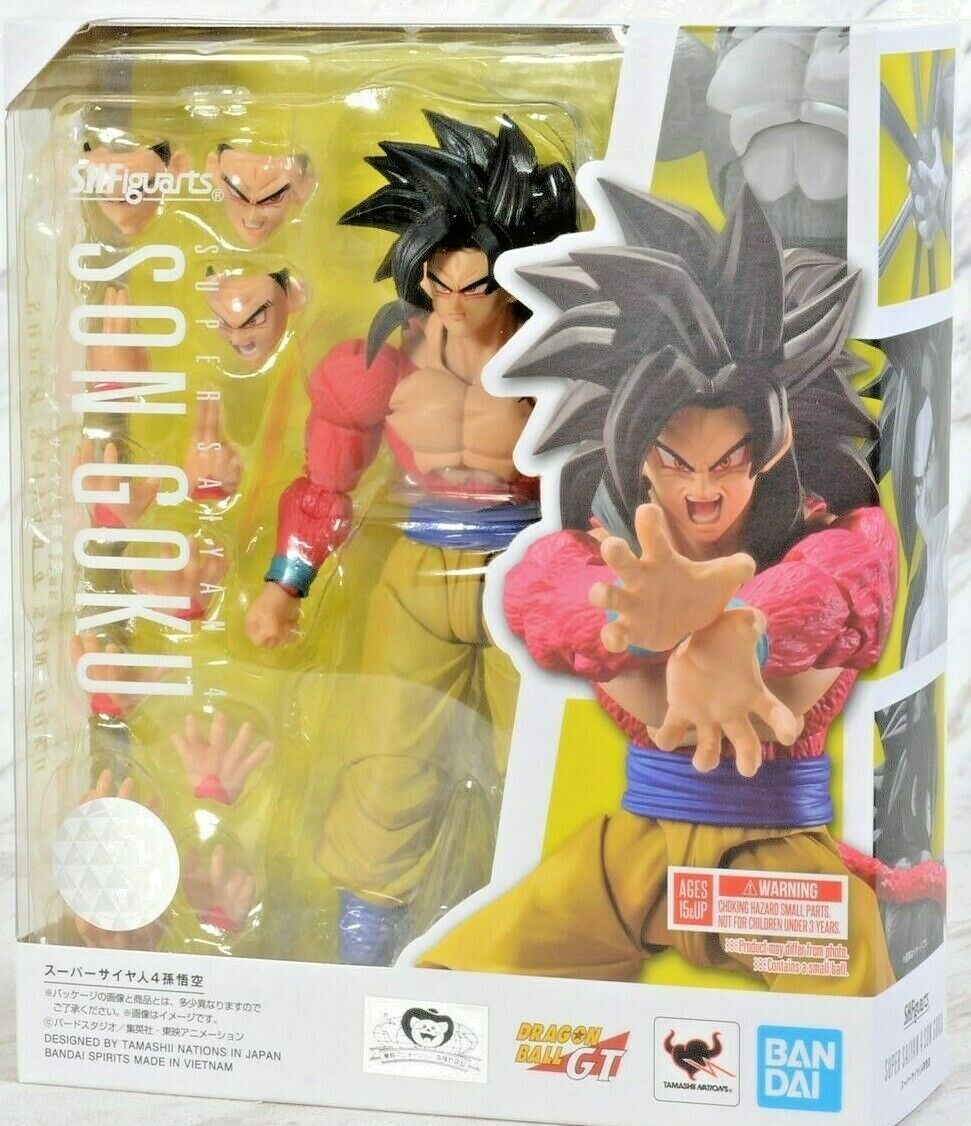 Goku Super Saiyan 4 S.H. Figuarts Dragon Ball GT BANDAI Tamashi Nations