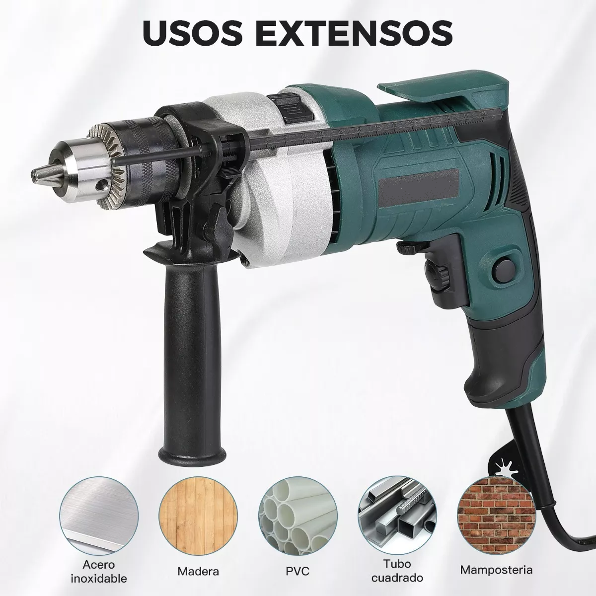 Taladro Rotomartillo 1/2 Profesional 710w