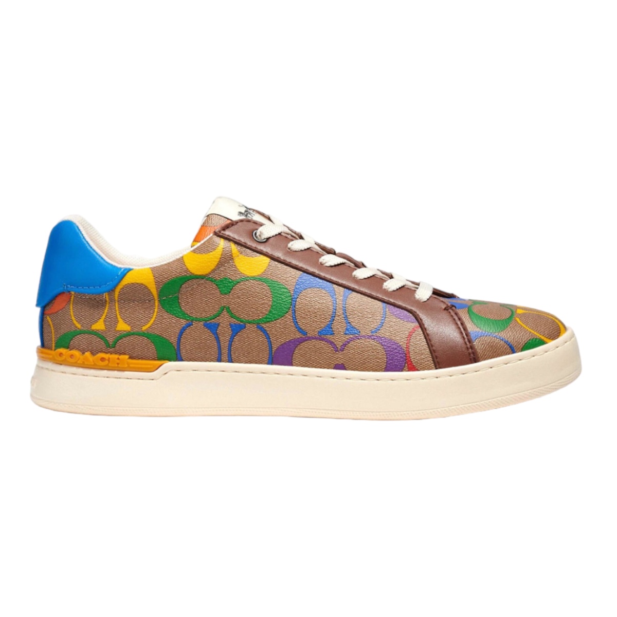Tenis Coach X Pride Clp Top Color Cafe Para Hombre
