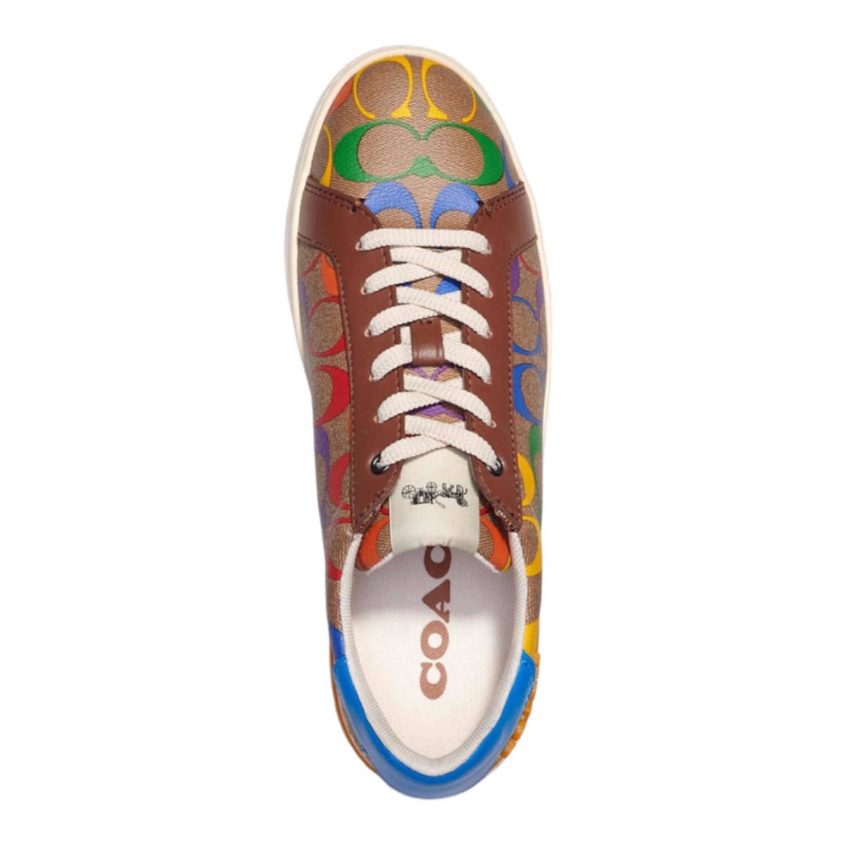 Tenis Coach X Pride Clp Top Color Cafe Para Hombre
