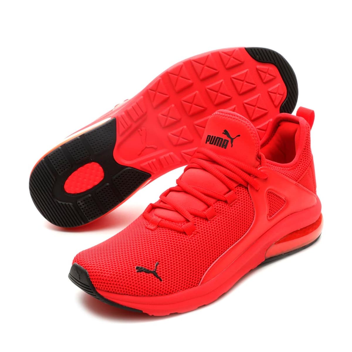 Tenis Casual Electron 2.0 de Puma para hombre, color rojo, mod. 1088273
