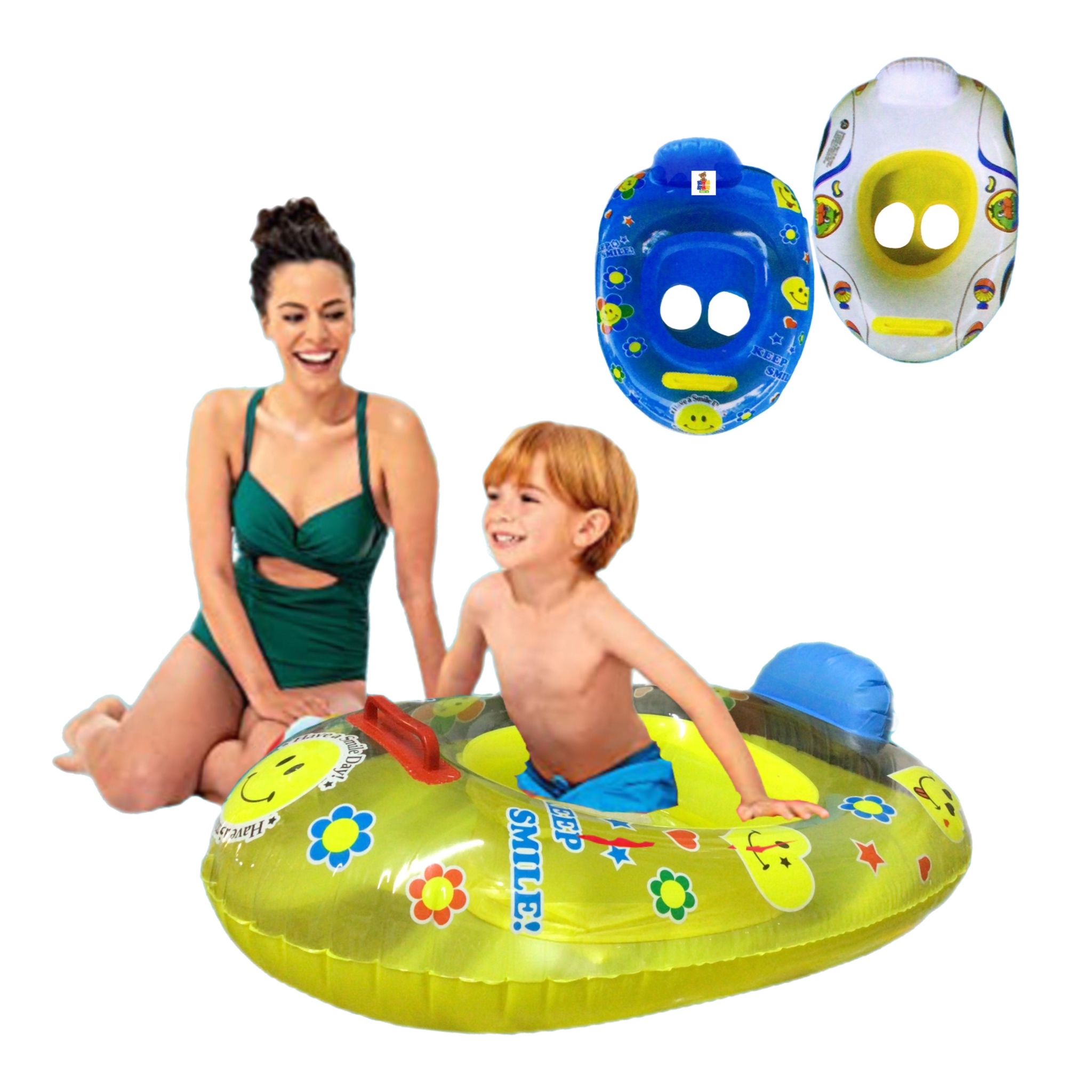 Bote Salva Vidas Flotador Inflable Niños Bebes 65cm
