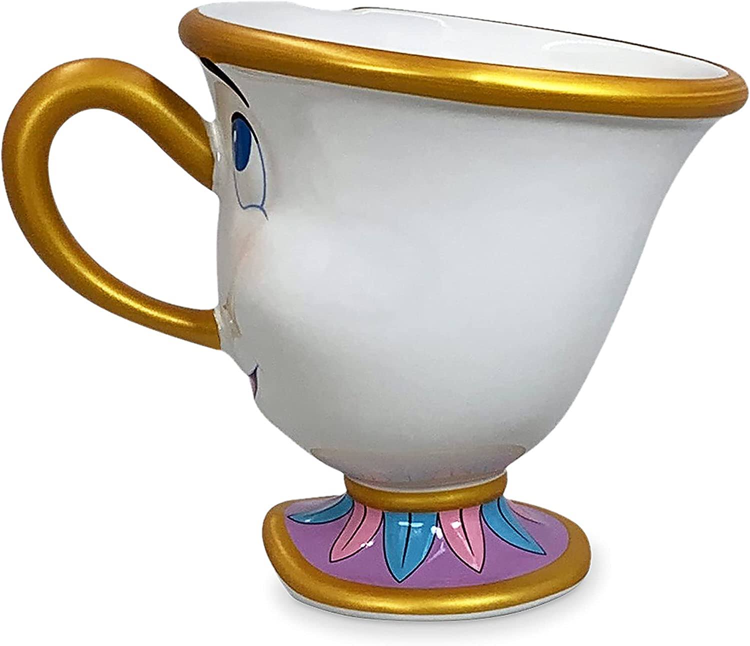 Disney Taza Chip Mug, La bella y la bestia