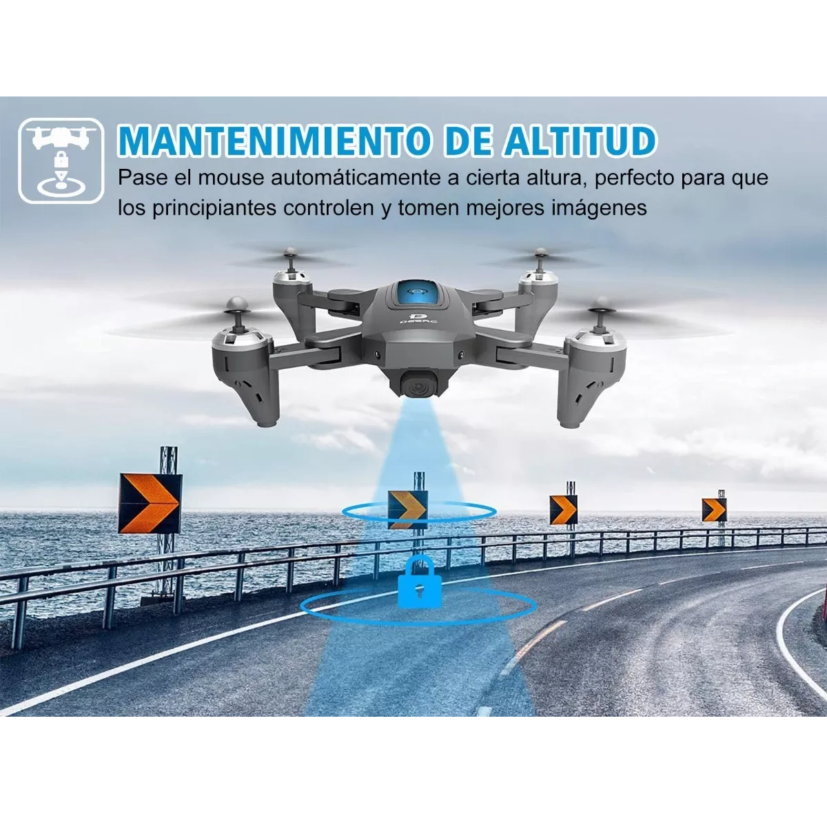 Drone Con Cámara Profesional 8k A Control Remoto Gps 5ghz