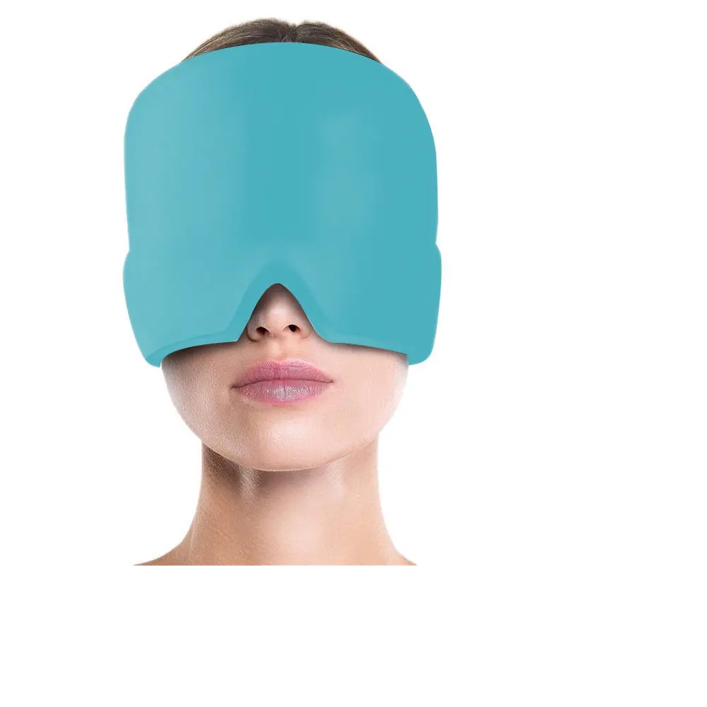 Gorra con Gel en Parte Delantera y Trasera. Compresa Frio/Caliente. Ojos Cansados, Dolor de Cabeza....