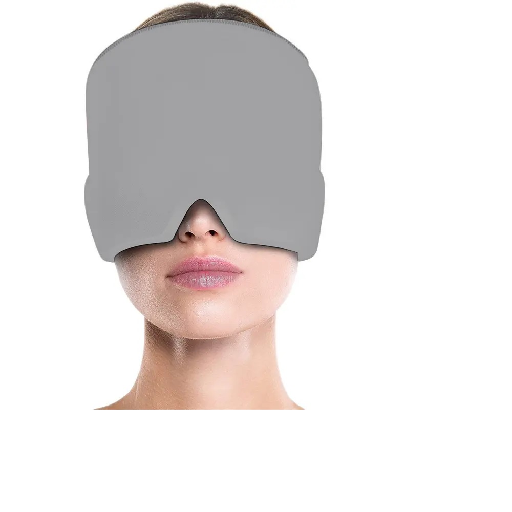 Gorra con Gel en Parte Delantera y Trasera. Compresa Frio/Caliente. Ojos Cansados, Dolor de Cabeza....