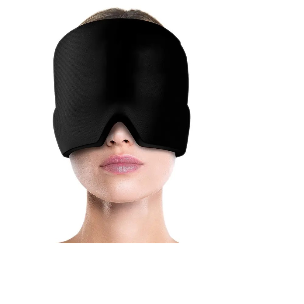 Gorra con Gel en Parte Delantera y Trasera. Compresa Frio/Caliente. Ojos Cansados, Dolor de Cabeza....