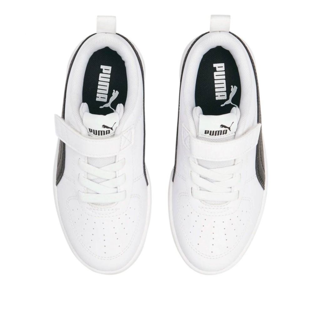 Tenis PUMA Rickie AC ps blanco/negro infantil 385836 03
