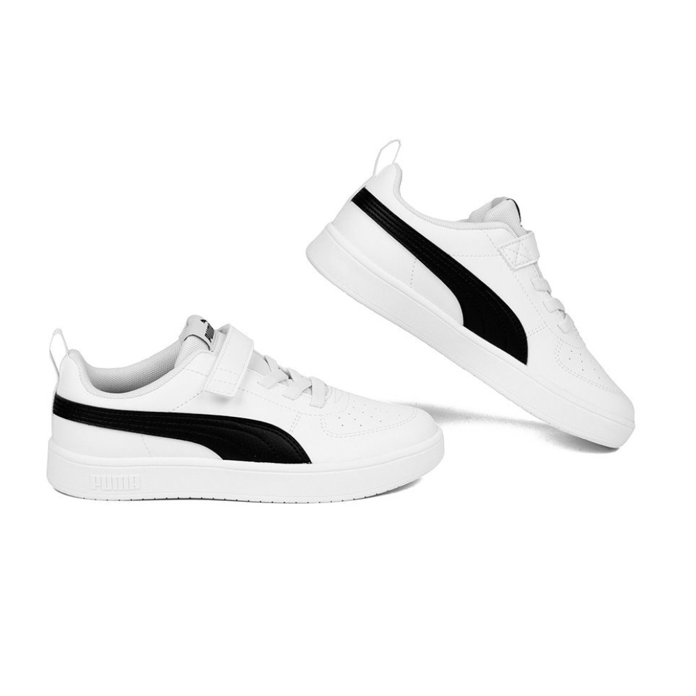 Tenis PUMA Rickie AC ps blanco/negro infantil 385836 03