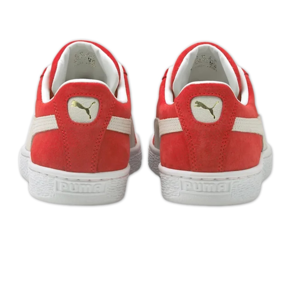 TENIS CASUAL PUMA SUEDE CLASSIC XXI ROJO DE HOMBRE 374915 02