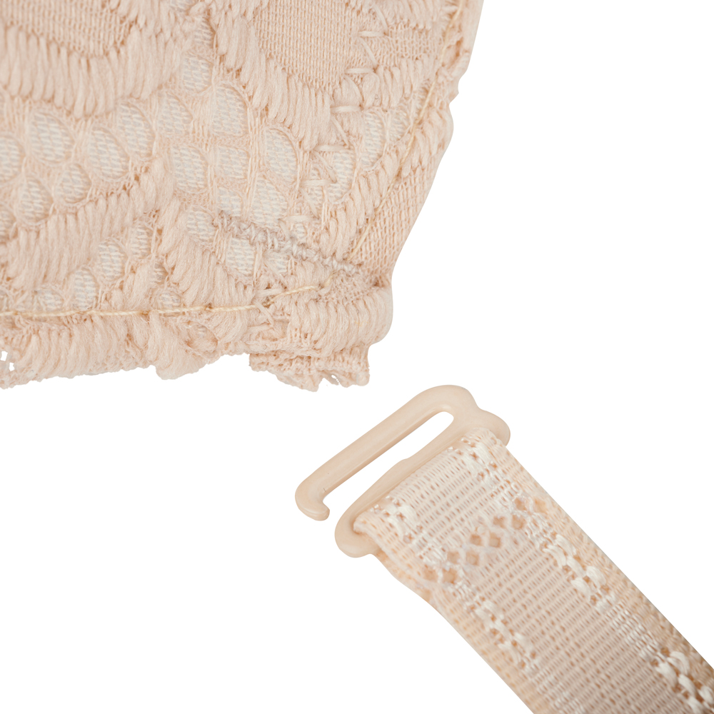 Brasier Paquete 3 Piezas Encaje Sexy Floreado Con Relleno