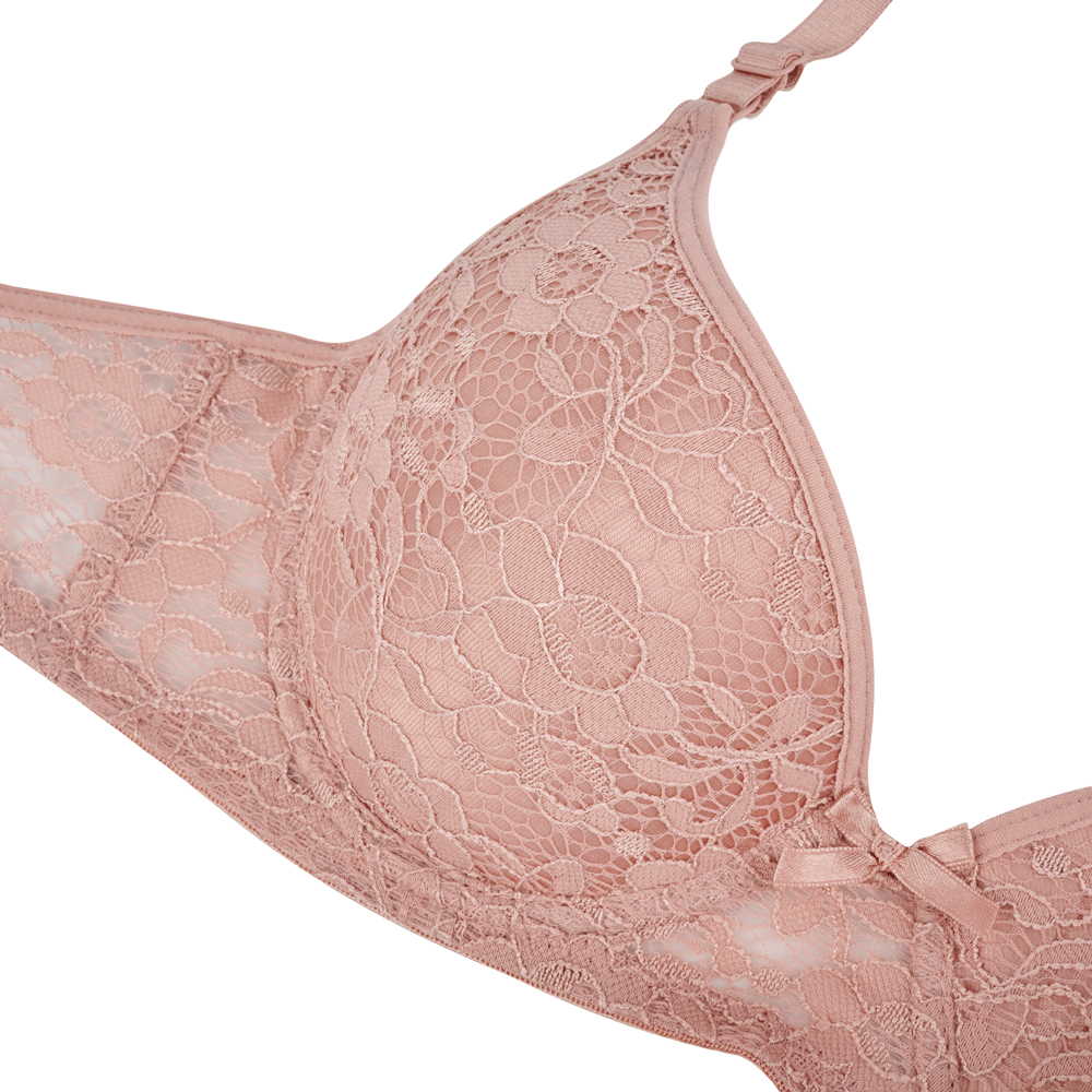 Brasier Paquete 3 Piezas Encaje Sexy Floreado Y Confort