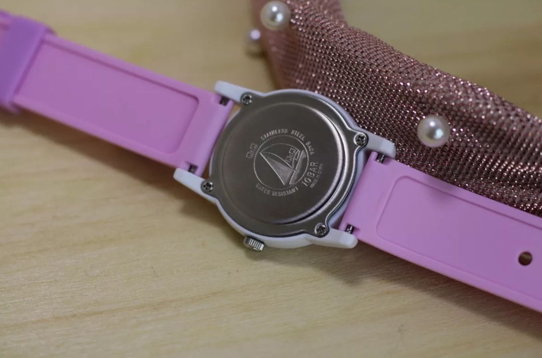 Reloj Infantil Para Niña Q & Q Análogo Multicolor Vs59j004y
