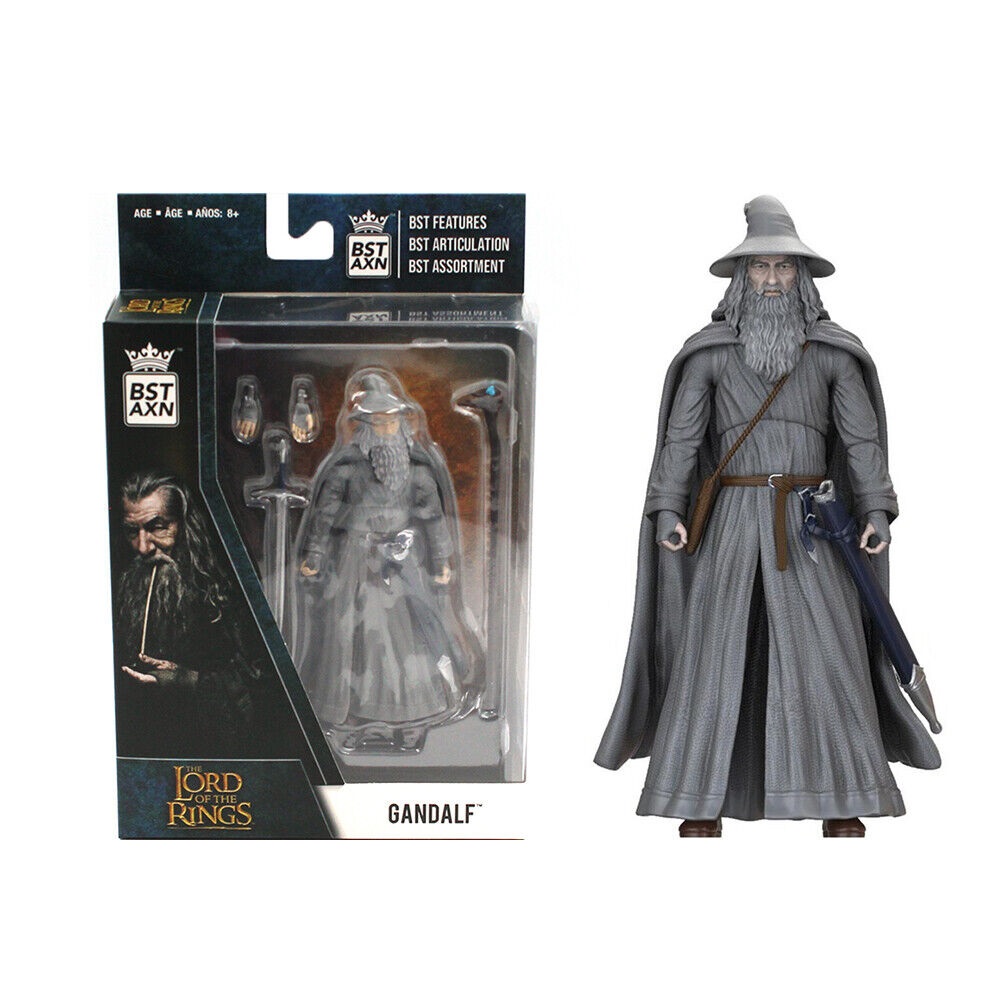 GANDALF Señor de los Anillos Figura de acción BST AXN The Lord of the Rings