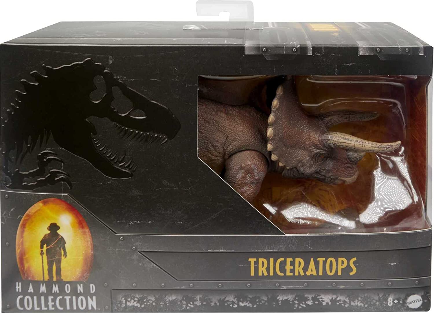  Jurassic World, Triceratops Hammond Collection, mattel