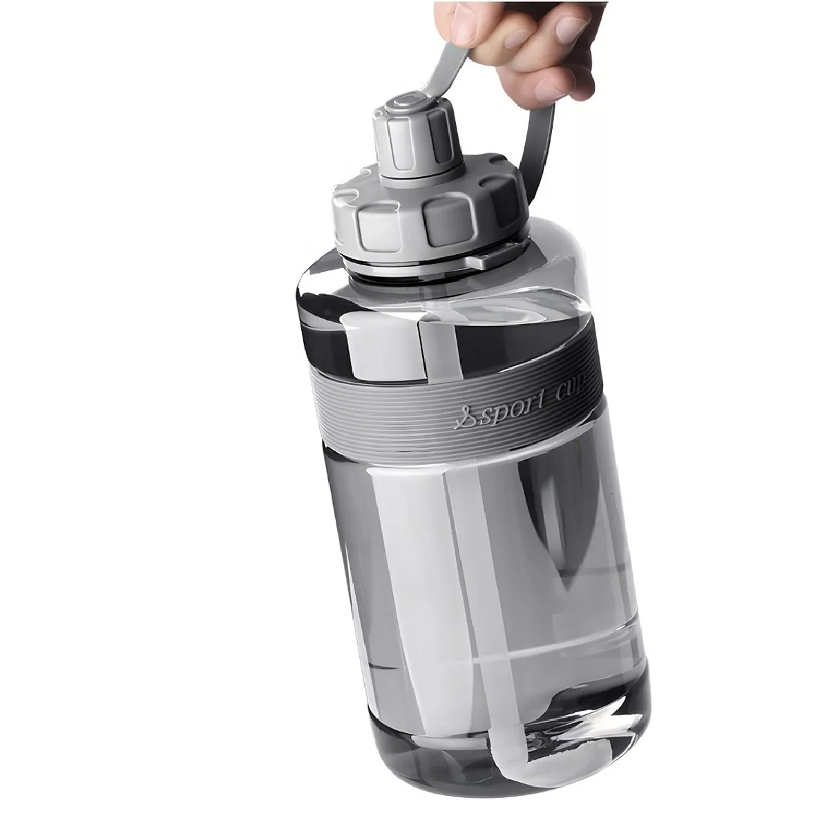 Bote De Agua 2 Litros Botella Para Agua Deportiva Portatil