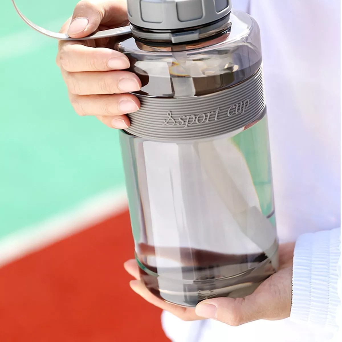 Bote De Agua 2 Litros Botella Para Agua Deportiva Portatil