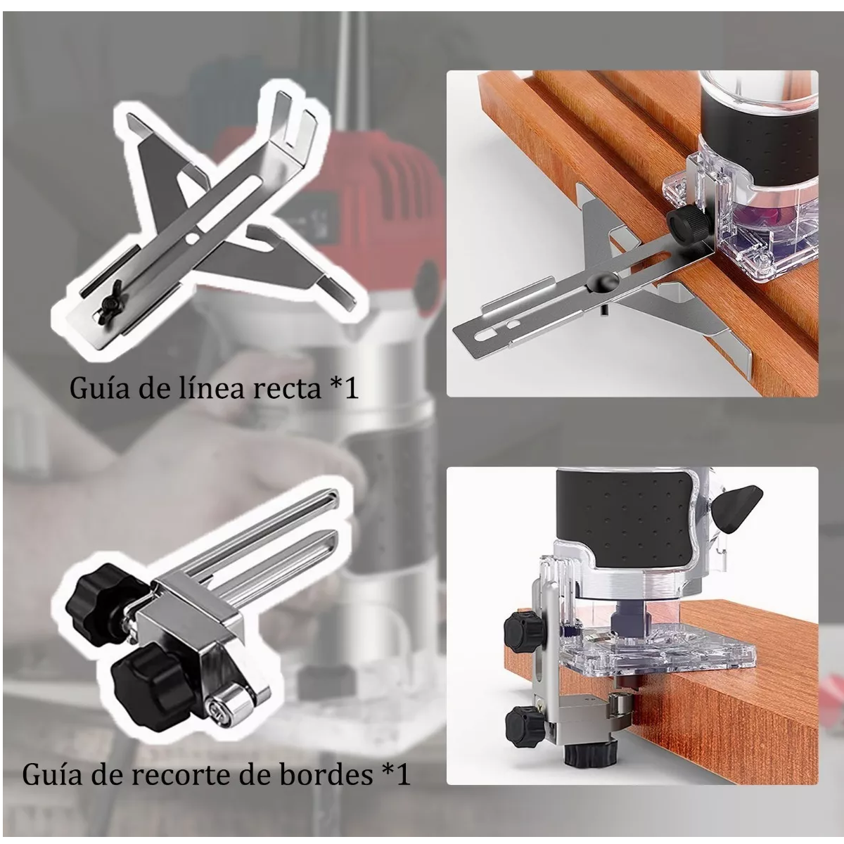 Router Madera Recortador Rebajadora De Bordes 110v 800w