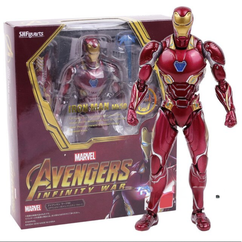 Marvel Avengers Infinity War S.H. Figuarts Iron Man MK-50 - Action