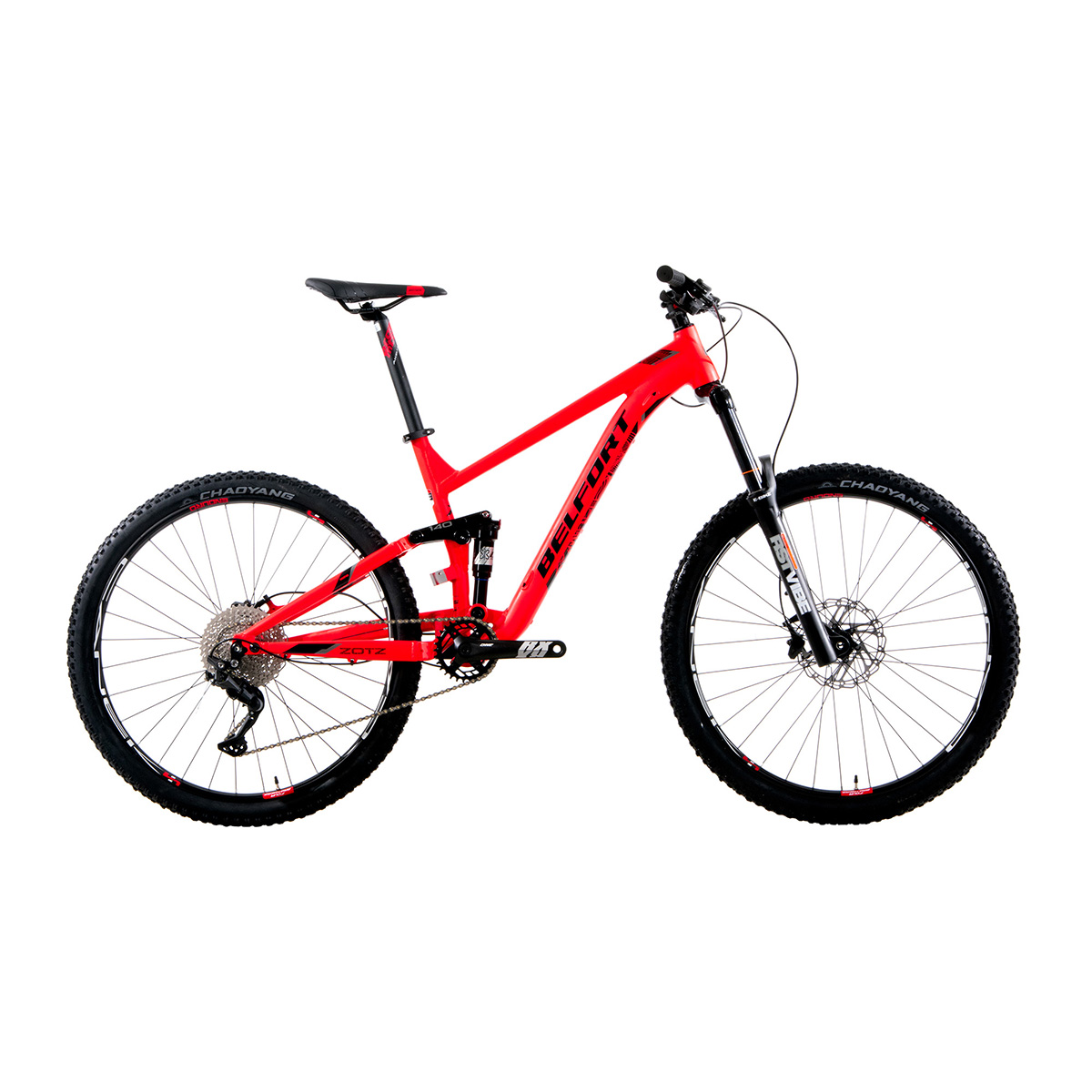 Bicicleta Belfort Zotz Rodada 27 T17 Rojo Negro 2022