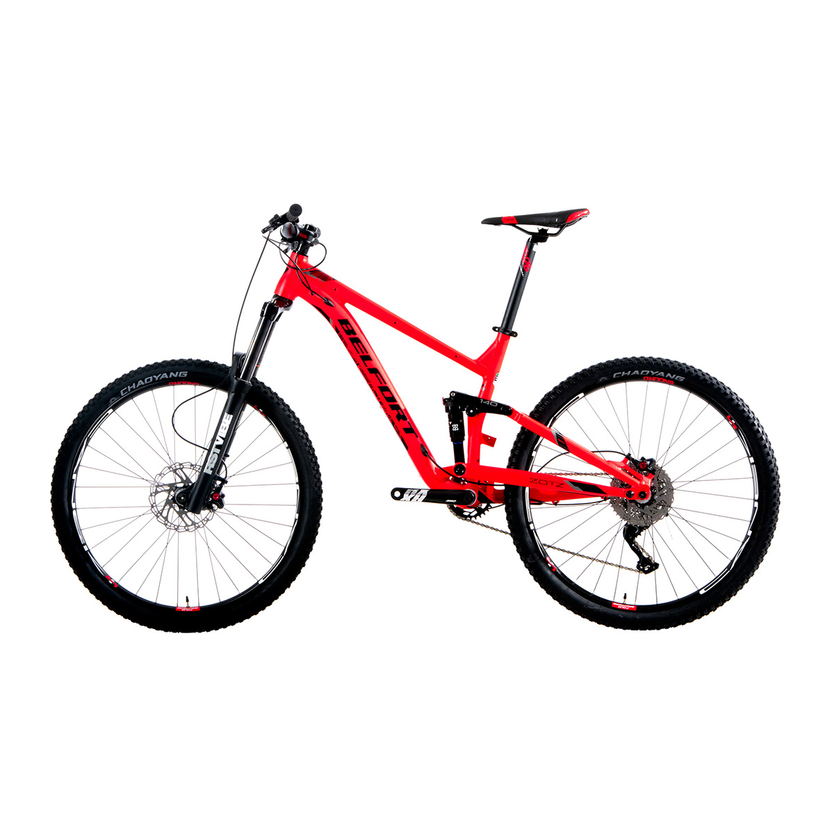 Bicicleta Belfort Zotz Rodada 27 T17 Rojo Negro 2022