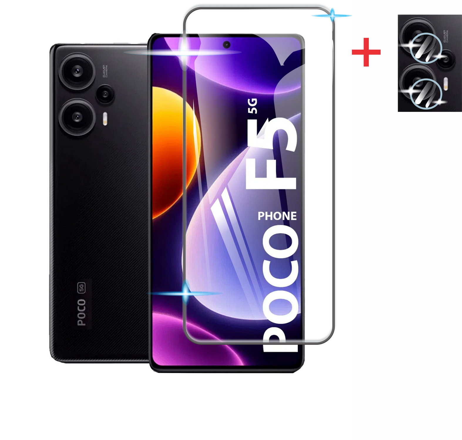 Funda Para Xiaomi Poco F5 Pro 5g Pengke Case + Cristal 9d