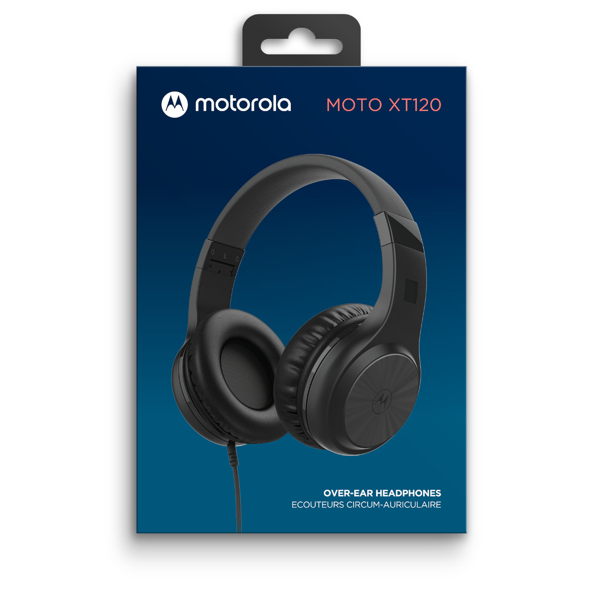 Auricular Motorola Over-ear Xt 120 - 40mm Micrófono En Linea Color