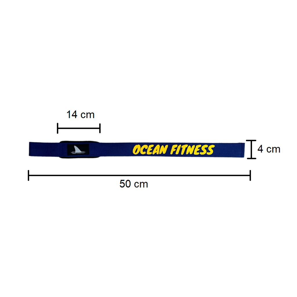 Straps Muñequeras Correas de Levantamiento Ocean Fitness Para Pesas Peso Muerto Ocean Straps .