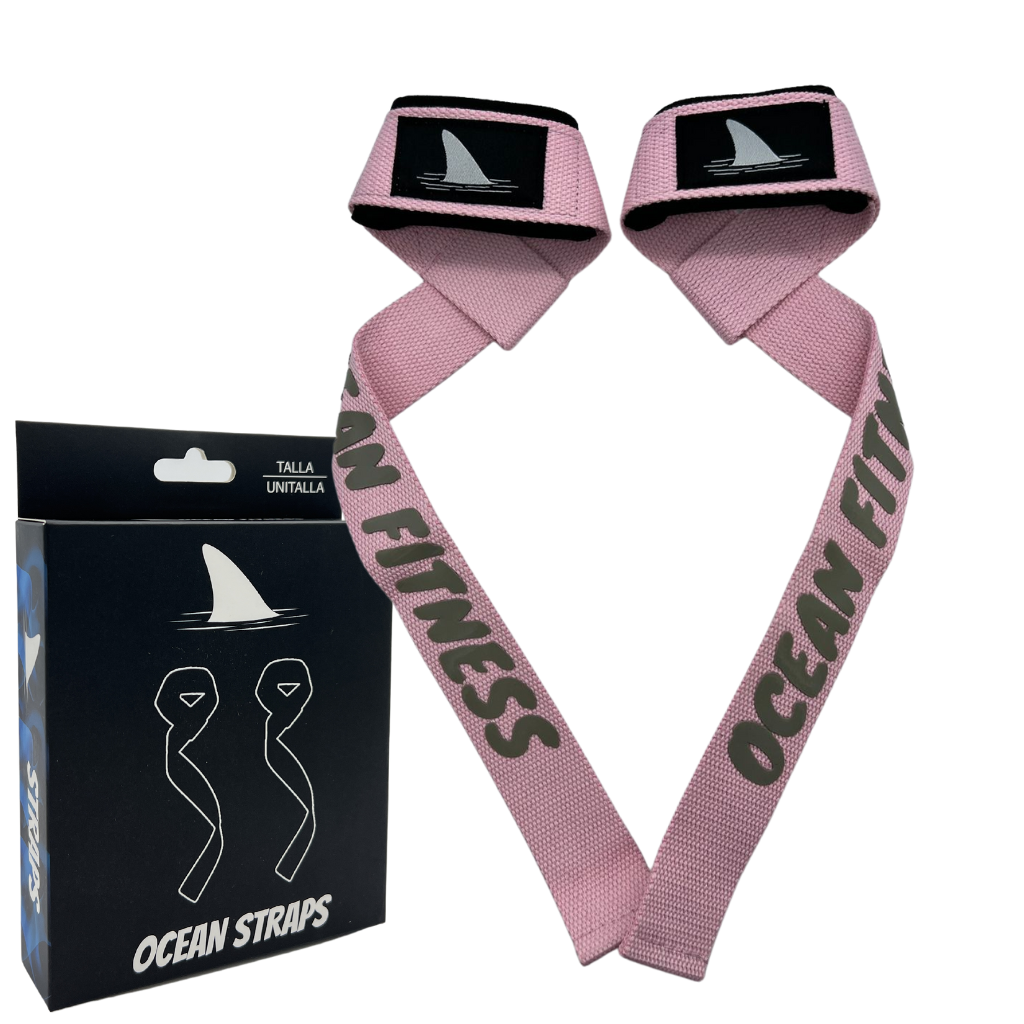 Straps Muñequeras Correas de Levantamiento Ocean Fitness Para Pesas Peso Muerto Ocean Straps .